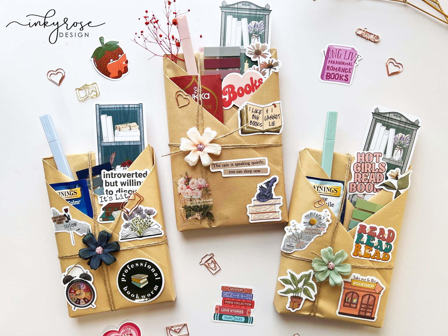 Blind Date with a Book Gift, Book Lover Gift, Bookish Gifts for Reader, Spicy or Dark Romance, Romantasy Horror Fantasy BookTok NEW or USED